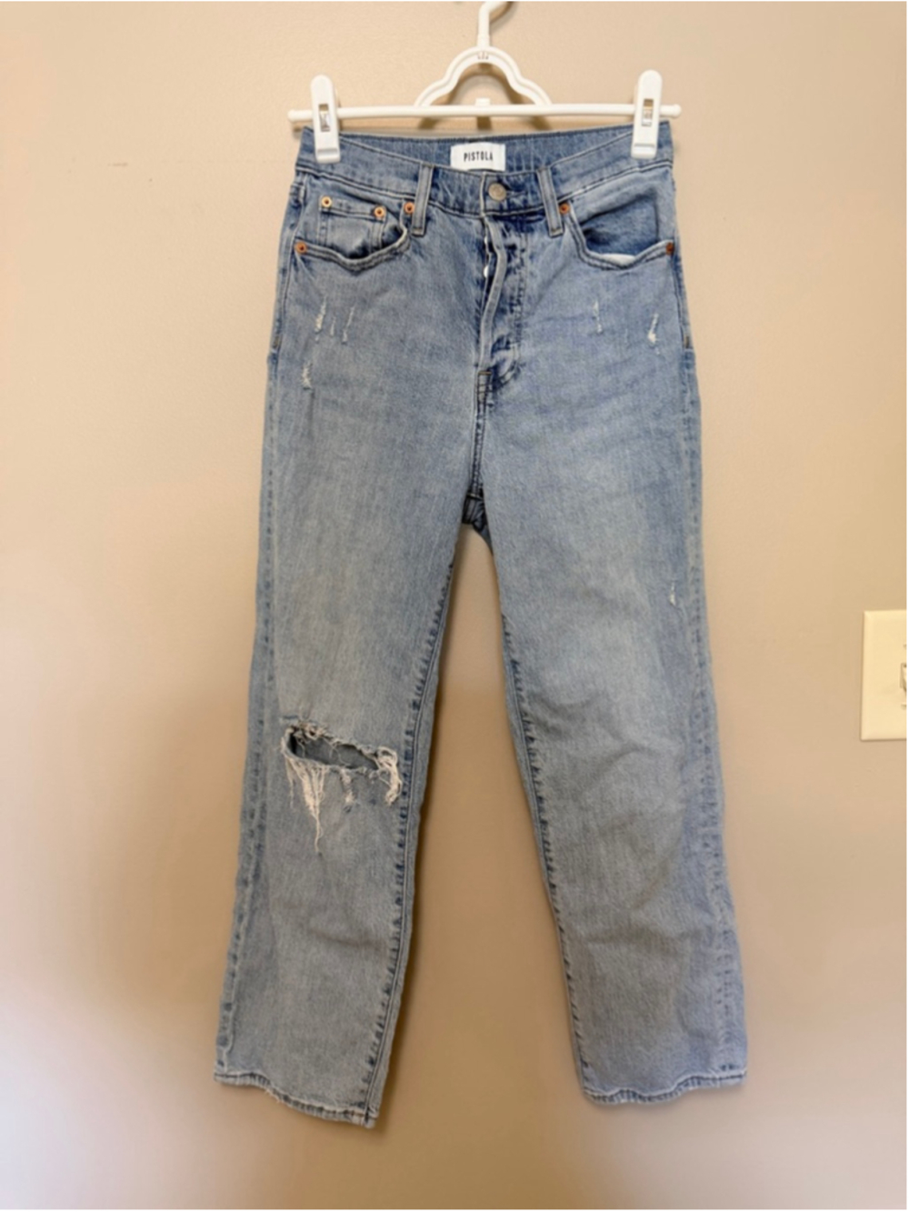 PISTOLA Straight Leg Jeans